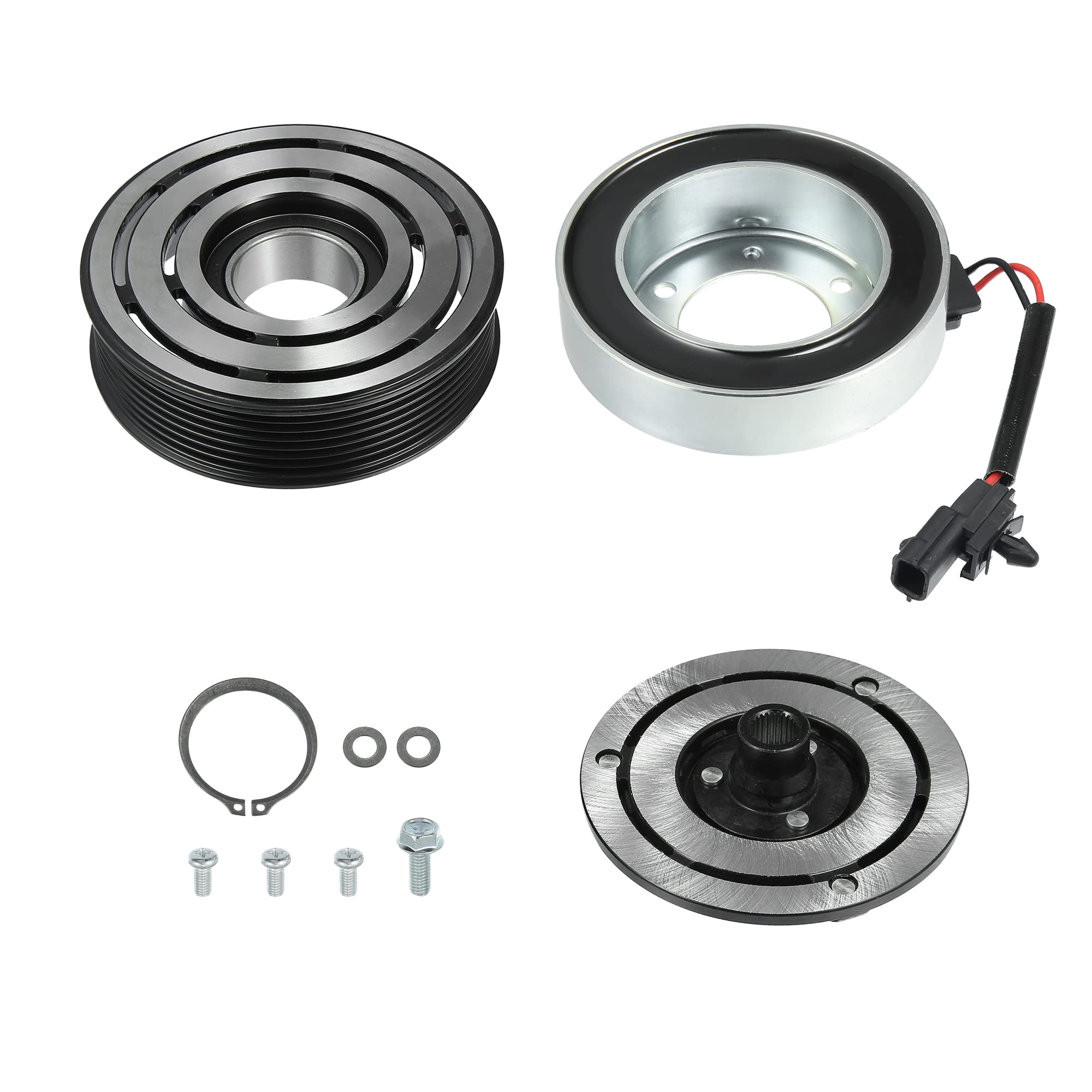 ACクランク Amazon.com: X AUTOHAUX AC Compressor Clutch Replace CO